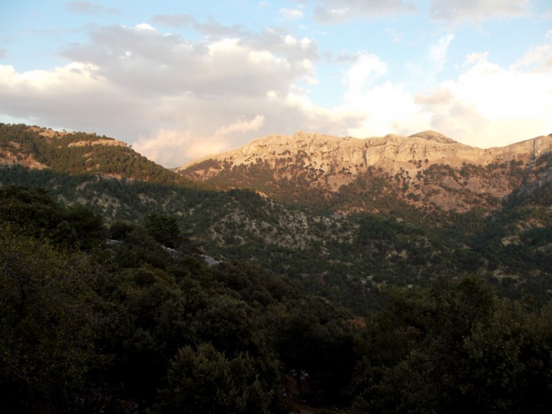Una vista de la sierra de La Cabrilla