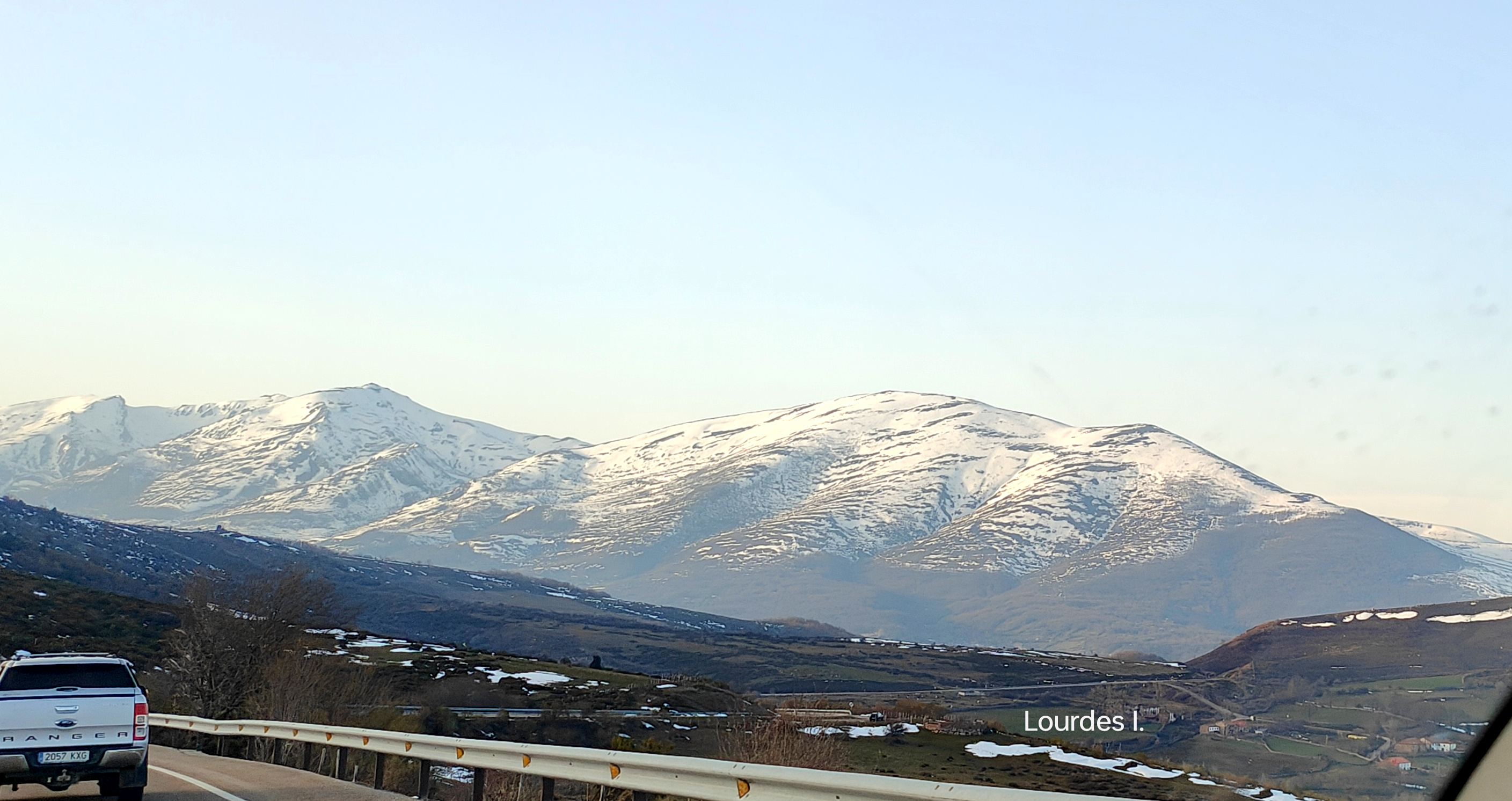 Había nieve en los alrededores y yo tenía un trancazo de resfriado considerable, así es que lo siento Yamal pero mi paseo fue muy cortito