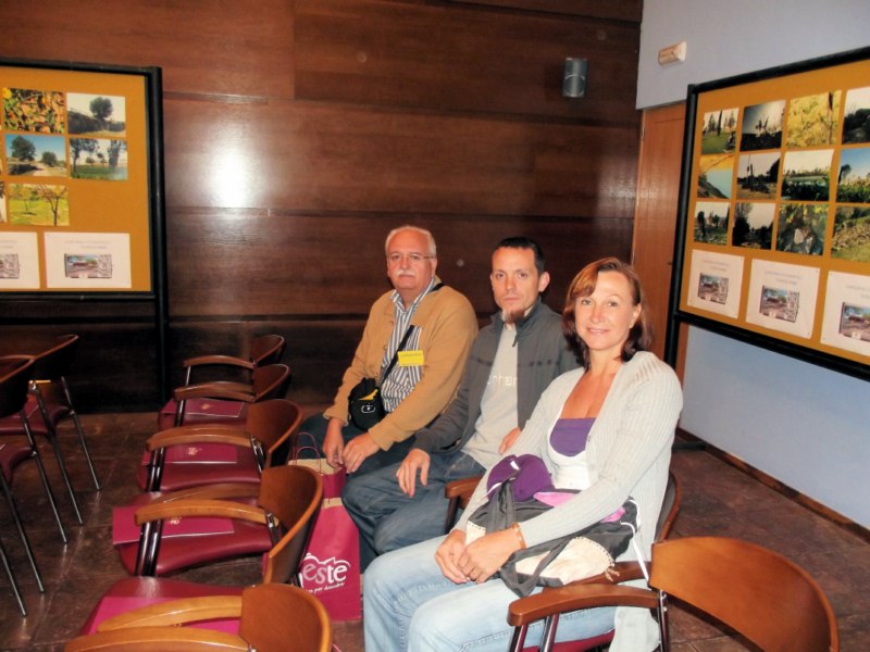 En la conferencia de Joel Lodé: Lorette, Rafamontosa y yo