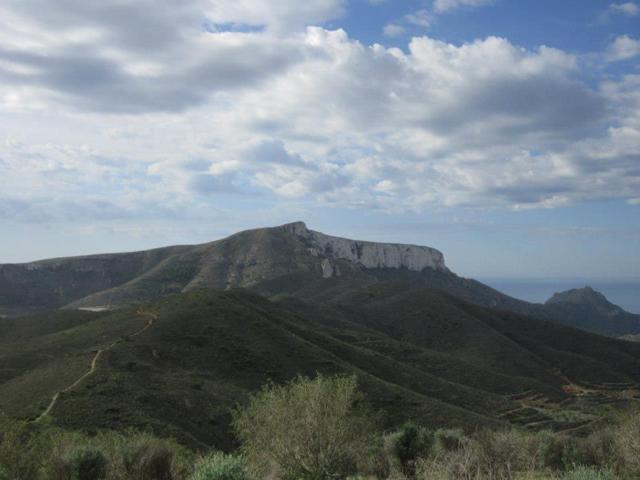 Peñas Blancas y el mediterraneo